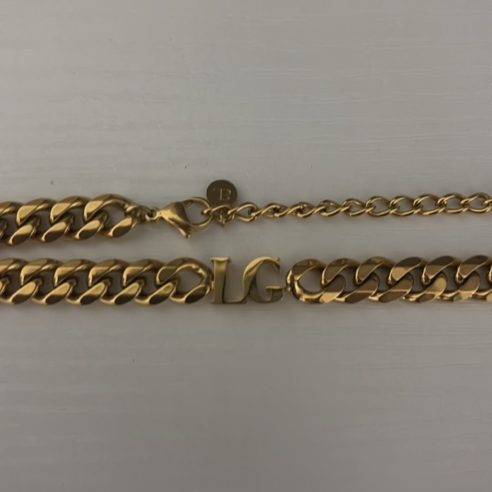 NWOT Abbott Lyon Personalized Initial Choker - Picture 3 of 4